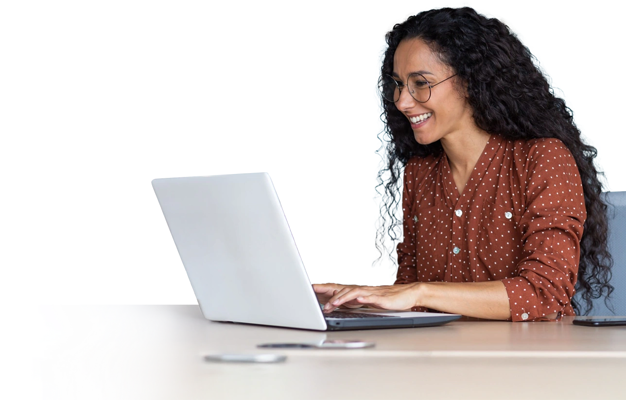 Student With Laptop