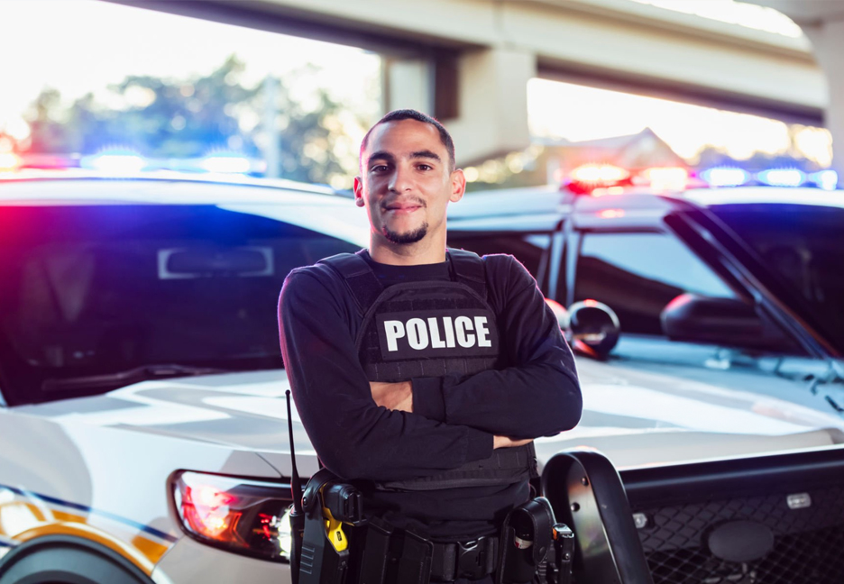young police officer