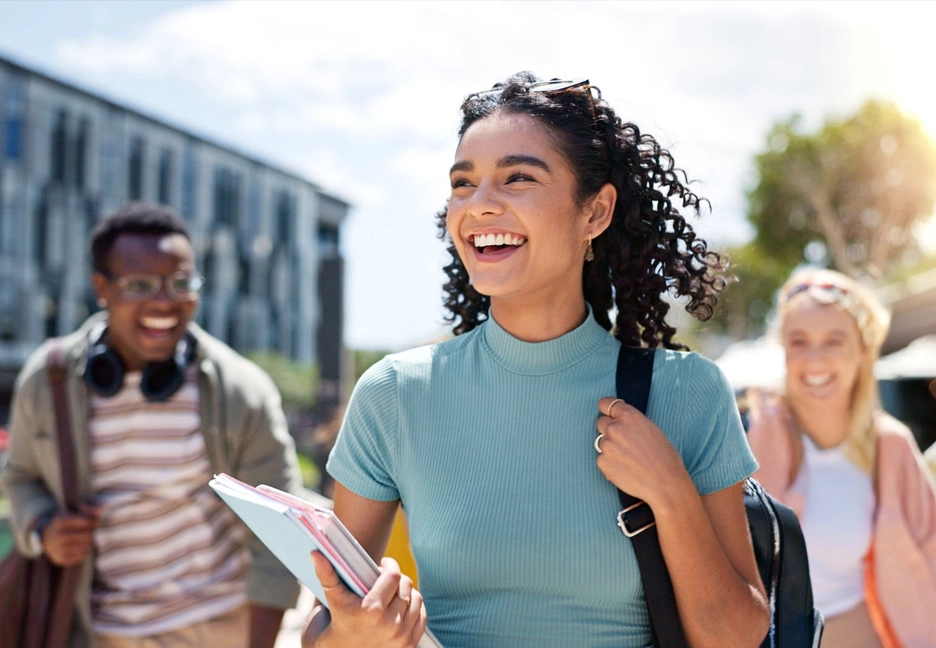happy students